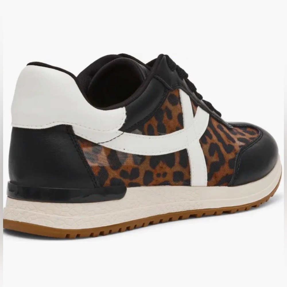 DV by Dolce Vita Leopard and Black Sneakers - Picture 2 of 8